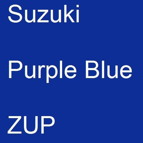 Suzuki, Purple Blue, ZUP.